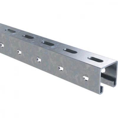 ДКС С-образный профиль 41х41, L400, толщ.2,5 мм, нержавеющий BPM4104INOX DKC
