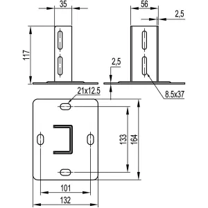 ДКС Крепление к потолку SSM BSF2901 DKC ДКС Крепление к потолку SSM BSF2901 DKC