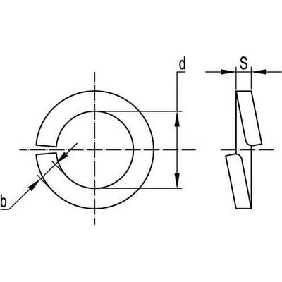 ДКС Шайба гровер М6 CM130600 DKC ДКС Шайба гровер М6 CM130600 DKC