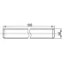 ДКС Шпилька М8х1000, цинк-ламель CM200801ZL DKC ДКС Шпилька М8х1000, цинк-ламель CM200801ZL DKC