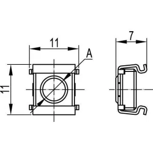 ДКС Гайка закладная М6 CM230600 DKC ДКС Гайка закладная М6 CM230600 DKC