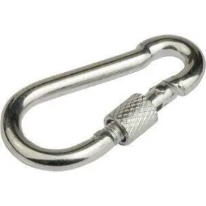 ДКС Карабин с фиксатором DIN5299D 6х60, оцинкованная сталь CM627006 DKC ДКС Карабин с фиксатором DIN5299D 6х60, оцинкованная сталь CM627006 DKC