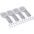 ДКС Articulated Vertical Joint h. 80, 4 pcs. , included with fasteners (screws, nuts) DKC 30014K ДКС Articulated Vertical Joint h. 80, 4 pcs. , included with fasteners (screws, nuts) DKC 30014K
