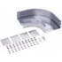 ДКС CPO 90 horizontal angle 400x100 included with fasteners (joint plates GTO, screws, nuts) DKC 36045K ДКС CPO 90 horizontal angle 400x100 included with fasteners (joint plates GTO, screws, nuts) DKC 36045K