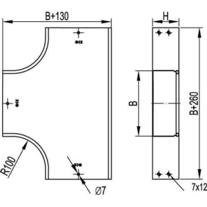 ДКС DPT T-tapper 400x80 included with fasteners (joint plates GTO, screws, nuts) DKC 36146K ДКС DPT T-tapper 400x80 included with fasteners (joint plates GTO, screws, nuts) DKC 36146K