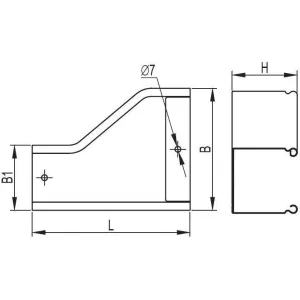 ДКС Left-side RRS adapter300-150 h 80, included with fasteners (joint plates GTO, screws, nuts) DKC 36529K ДКС Left-side RRS adapter300-150 h 80, included with fasteners (joint plates GTO, screws, nuts) DKC 36529K