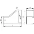 ДКС Left-side RRS adapter300-200 h 80, included with fasteners (joint plates GTO, screws, nuts) DKC 36530K ДКС Left-side RRS adapter300-200 h 80, included with fasteners (joint plates GTO, screws, nuts) DKC 36530K