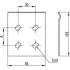 ДКС Joint Plate h. 50 DKC 37301 ДКС Joint Plate h. 50 DKC 37301