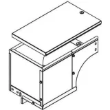ДКС CDSD 90 external vertical angle,  500x50, included with fasteners (joint plates GTO, screws,  nuts) DKC Code:37507K