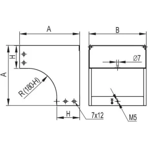 ДКС CDV 90 external vertical angle 150x50, included with fasteners (joint plates GTO, screws, nuts) DKC 37573K ДКС CDV 90 external vertical angle 150x50, included with fasteners (joint plates GTO, screws, nuts) DKC 37573K
