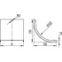 ДКС Cover for CS 90 internal vertical angle, b. 80 DKC 38201 ДКС Cover for CS 90 internal vertical angle, b. 80 DKC 38201