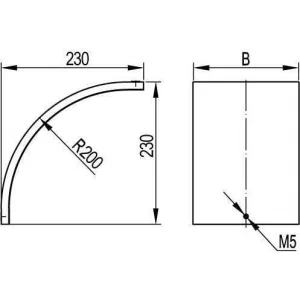 ДКС Cover for CD 90 external vertical angle, b. 300 DKC 38245 ДКС Cover for CD 90 external vertical angle, b. 300 DKC 38245