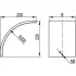 ДКС Cover for CD 90 external vertical angle, b. 300 DKC 38245 ДКС Cover for CD 90 external vertical angle, b. 300 DKC 38245