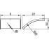 ДКС Cover for CD 45 external vertical angle, b. 300 DKC 38265 ДКС Cover for CD 45 external vertical angle, b. 300 DKC 38265