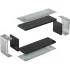 ДКС kit to ensure the degree of protection IP44 at the junction of sections of trays 500х50 DKC SIP00550 ДКС kit to ensure the degree of protection IP44 at the junction of sections of trays 500х50 DKC SIP00550
