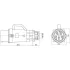 ДКС Вилка кабельная CP IP67 160A 3P+E 690В CP646-160-69 DKC ДКС Вилка кабельная CP IP67 160A 3P+E 690В CP646-160-69 DKC