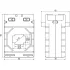 ДКС Трансформатор тока CT20 250/5А, класс точности - 0.5, мощность - 2.5ВА CT20-250-0.5-2.5 DKC ДКС Трансформатор тока CT20 250/5А, класс точности - 0.5, мощность - 2.5ВА CT20-250-0.5-2.5 DKC