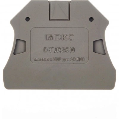 ДКС Изолятор торцевой для клемм TUR-35R D-TUR-35R DKC ДКС Изолятор торцевой для клемм TUR-35R D-TUR-35R DKC