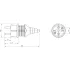 ДКС Вилка Schuko. CP IP44 16А 230В DIS1103100 DKC ДКС Вилка Schuko. CP IP44 16А 230В DIS1103100 DKC