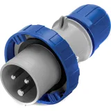 ДКС Вилка кабельная с безвинтовыми клеммами IP67 32A 2P+E 230В DIS2183233F DKC