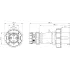 ДКС Вилка кабельная CP IP67 63A 3P+E 400В DIS2186336 DKC ДКС Вилка кабельная CP IP67 63A 3P+E 400В DIS2186336 DKC