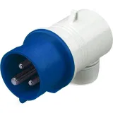 ДКС Вилка кабельная угловая IP44 32А 2P+E 230В DIS2213233 DKC