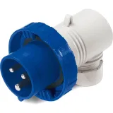 ДКС Вилка кабельная угловая IP67 16А 2P+E 230В DIS2261633 DKC