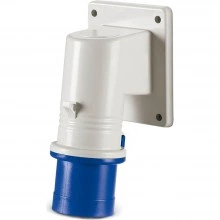 ДКС Вилка панельная с наклоном IP44 16А 2P+E 250В DIS2421693 DKC