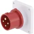 ДКС Вилка панельная PSP IP44 32A 3P+E 400В DIS2433296 DKC ДКС Вилка панельная PSP IP44 32A 3P+E 400В DIS2433296 DKC