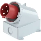 ДКС Вилка настенная WP IP67 63А 3P+E 400В DIS245M6396 DKC