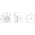ДКС Вилка панельная PSP IP67 16А 2P+E 230В DIS2481693 DKC ДКС Вилка панельная PSP IP67 16А 2P+E 230В DIS2481693 DKC