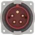 ДКС Вилка панельная PSP IP67 32А 3P+E+N 400В DIS2483297 DKC ДКС Вилка панельная PSP IP67 32А 3P+E+N 400В DIS2483297 DKC
