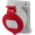 ДКС Розетка панельная с наклоном IP44 32А 3P+E 400В. Пружинный зажим. DIS4133266F DKC ДКС Розетка панельная с наклоном IP44 32А 3P+E 400В. Пружинный зажим. DIS4133266F DKC