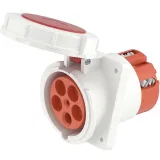 ДКС Розетка панельная с наклоном PAS IP67 125A 3P+E+N 400В DIS41512567 DKC