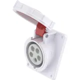 ДКС Розетка панельная с наклоном PAS IP67 16A 3P+E+N 400В DIS4181667 DKC