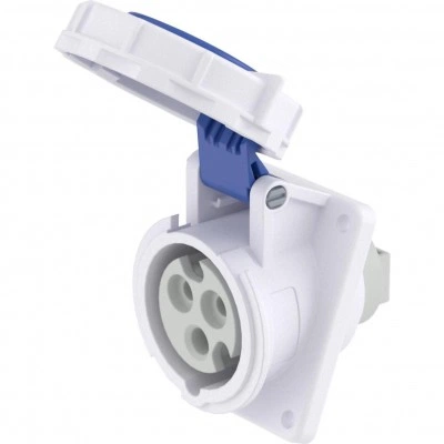 ДКС Розетка панельная с наклоном PAS IP67 32А 2P+E 230В DIS4183263 DKC