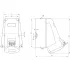 ДКС Розетка настенная WS IP44 32A 3P+E 400В DIS5133256 DKC ДКС Розетка настенная WS IP44 32A 3P+E 400В DIS5133256 DKC