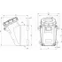 ДКС Розетка настенная WS IP67 32A 2P+E 230В DIS5183253T DKC ДКС Розетка настенная WS IP67 32A 2P+E 230В DIS5183253T DKC