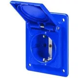 ДКС Розетка панельная, IP54, с увеличенным фланцем 70x87 DIS5704061 DKC