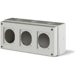 ДКС Корпус на 3 поста с основанием 70х87 мм. Тип M150 DIS6721300 DKC ДКС Корпус на 3 поста с основанием 70х87 мм. Тип M150 DIS6721300 DKC