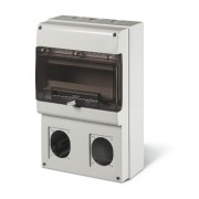 ДКС Корпус на 12 модулей и 2 поста с основанием 70х87 мм. Тип M400 DIS6723300 DKC