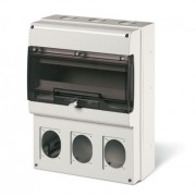 ДКС Корпус на 16 модулей и 3 поста с основанием 70х87 мм. Тип M400 DIS6724316 DKC