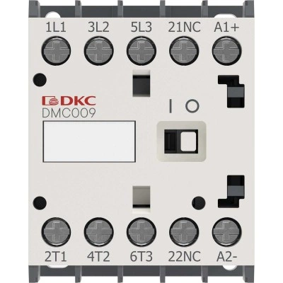 ДКС Миниконтактор YON DMC009 9A 4кВт AC3 3P кат. 220В AC 1НО DMC009-3C10A230 DKC ДКС Миниконтактор YON DMC009 9A 4кВт AC3 3P кат. 220В AC 1НО DMC009-3C10A230 DKC