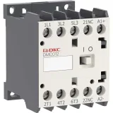 ДКС Миниконтактор YON DMC012 12A 5,5кВт AC3 3P кат. 24В AC 1НО DMC012-3C10A024 DKC