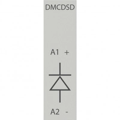 ДКС Ограничитель перенапряжений для миниконтакторов DMC и реле DCR с диодом 12-600VDC DMCDSD600 DKC ДКС Ограничитель перенапряжений для миниконтакторов DMC и реле DCR с диодом 12-600VDC DMCDSD600 DKC