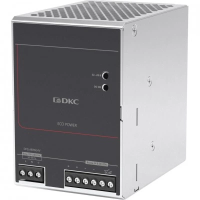 ДКС Источник питания "ECO POWER", однофазный, 480Вт, 20А, 24В DPSL480W24V DKC ДКС Источник питания "ECO POWER", однофазный, 480Вт, 20А, 24В DPSL480W24V DKC