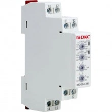 ДКС Реле контроля тока, тип DRC, 0.05-0.5А, конфигурация контакта 1CO, 24-240 AC/DC DRC-C05-1-240 DKC