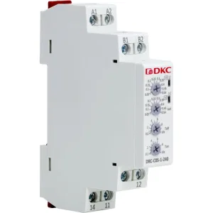 ДКС Реле контроля тока, тип DRC, 0.05-0.5А, конфигурация контакта 1CO, 24-240 AC/DC DRC-C05-1-240 DKC ДКС Реле контроля тока, тип DRC, 0.05-0.5А, конфигурация контакта 1CO, 24-240 AC/DC DRC-C05-1-240 DKC