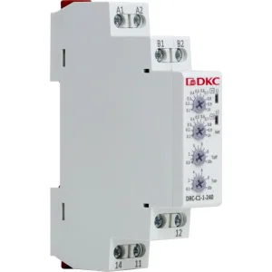 ДКС Реле контроля тока, тип DRC, 0.1-1А, конфигурация контакта 1CO, 24-240 AC/DC DRC-C1-1-240 DKC ДКС Реле контроля тока, тип DRC, 0.1-1А, конфигурация контакта 1CO, 24-240 AC/DC DRC-C1-1-240 DKC