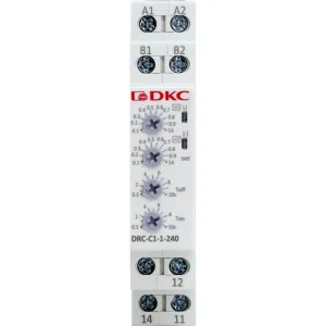 ДКС Реле контроля тока, тип DRC, 0.1-1А, конфигурация контакта 1CO, 24-240 AC/DC DRC-C1-1-240 DKC ДКС Реле контроля тока, тип DRC, 0.1-1А, конфигурация контакта 1CO, 24-240 AC/DC DRC-C1-1-240 DKC